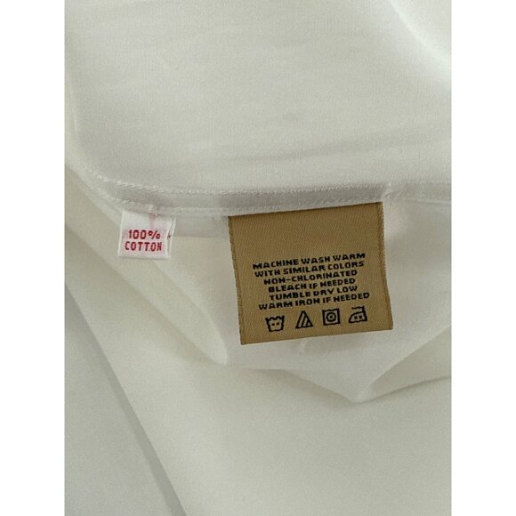 Filson XXL Feather Cloth White Long Sleeve Shirt - Picture 8 of 9